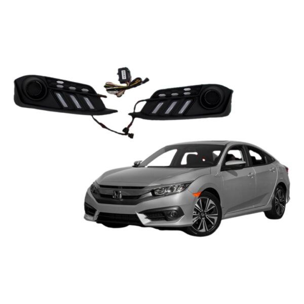 FOG LAMP CIVIC 19/22 CON DRL 2PZS | HD-692L2