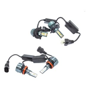 HID LED 12 LEDS AUTO 80W | 9004-MORADO