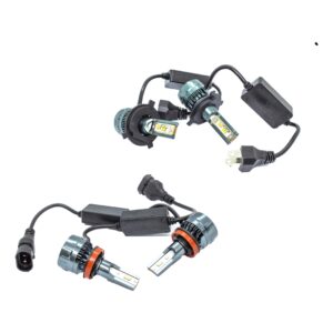 HID LED 12 LEDS AUTO 80W | 9004-AMARILLO