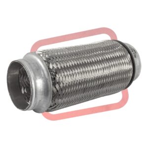 FLEXIBLE MUFFLER UNIVERSAL | 2-1/2" (63.5mm) x 8" (203mm)